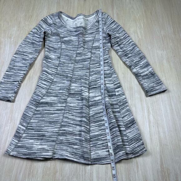Anthropologie Saturday Sunday Gray Space Dye Bookend Sweater Dress XS Petite - Picture 12 of 15